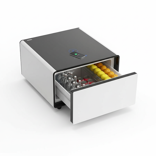 Tech Smart Table One - Kabelloses Laden & integrierter Stauraum